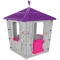 Casuta pentru copii Pilsan Stone House gray purple