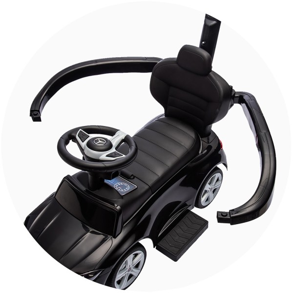 Masinuta de impins Chipolino Mercedes Benz C-Class cu maner black
