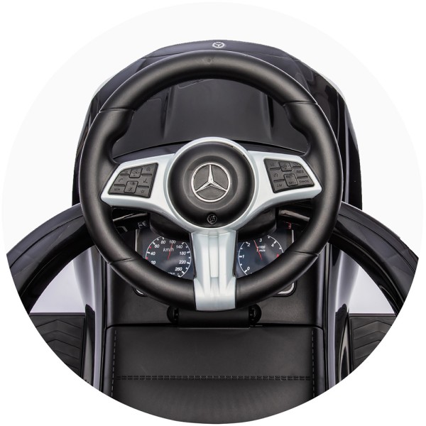 Masinuta de impins Chipolino Mercedes Benz C-Class cu maner black