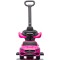 Masinuta de impins Chipolino Mercedes Benz C-Class cu maner pink