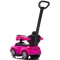 Masinuta de impins Chipolino Mercedes Benz C-Class cu maner pink