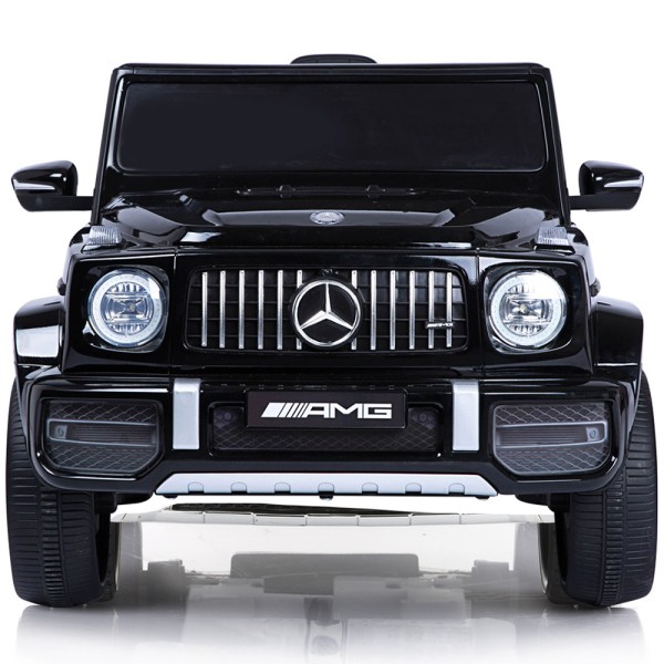 Masinuta electrica Chipolino SUV Mercedes AMG G63 cu scaun din piele si roti EVA black