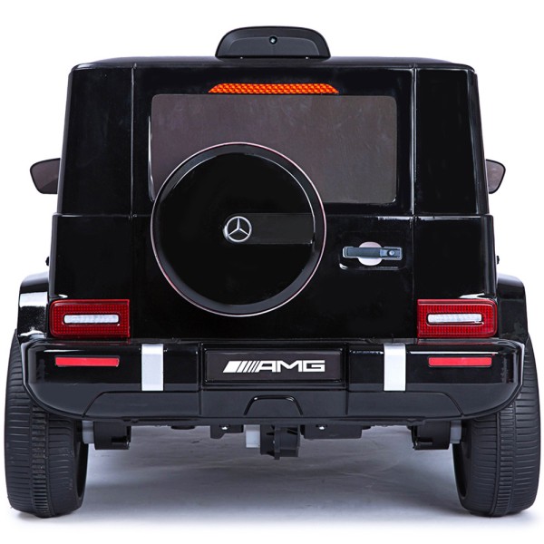 Masinuta electrica Chipolino SUV Mercedes AMG G63 cu scaun din piele si roti EVA black