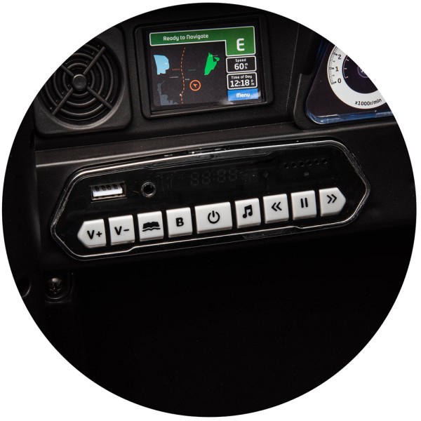 Masinuta electrica Chipolino Toyota FJ Cruiser cu roti EVA black