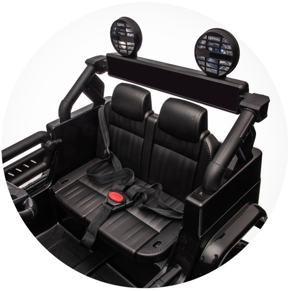 Masinuta electrica Chipolino Toyota FJ Cruiser cu roti EVA black