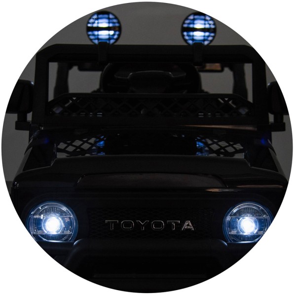 Masinuta electrica Chipolino Toyota FJ Cruiser cu roti EVA black