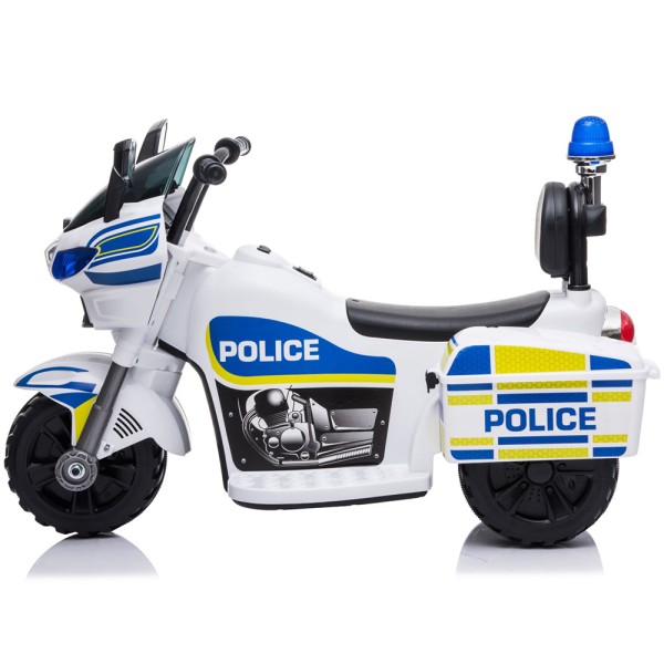 Motocicleta electrica Chipolino Police white
