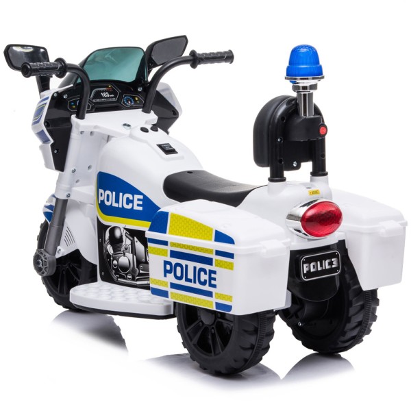 Motocicleta electrica Chipolino Police white