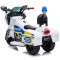 Motocicleta electrica Chipolino Police white