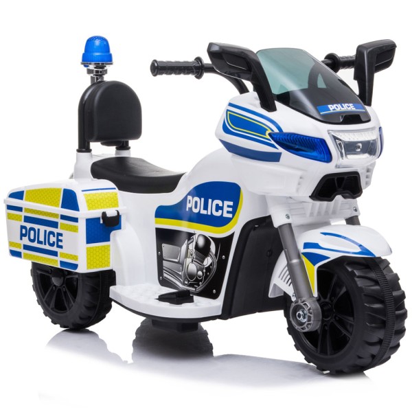 Motocicleta electrica Chipolino Police white