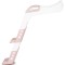 Reductor toaleta cu scara Chipolino Kiddy pink