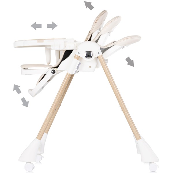 Scaun de masa Chipolino Candy Shop cashmere