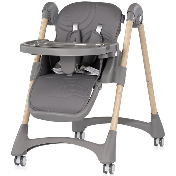 Scaun de masa Chipolino Candy Shop charcoal