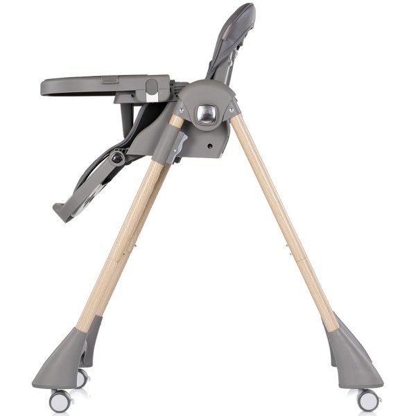 Scaun de masa Chipolino Candy Shop charcoal