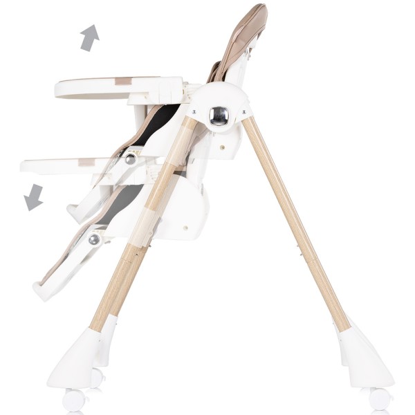 Scaun de masa Chipolino Candy Shop latte