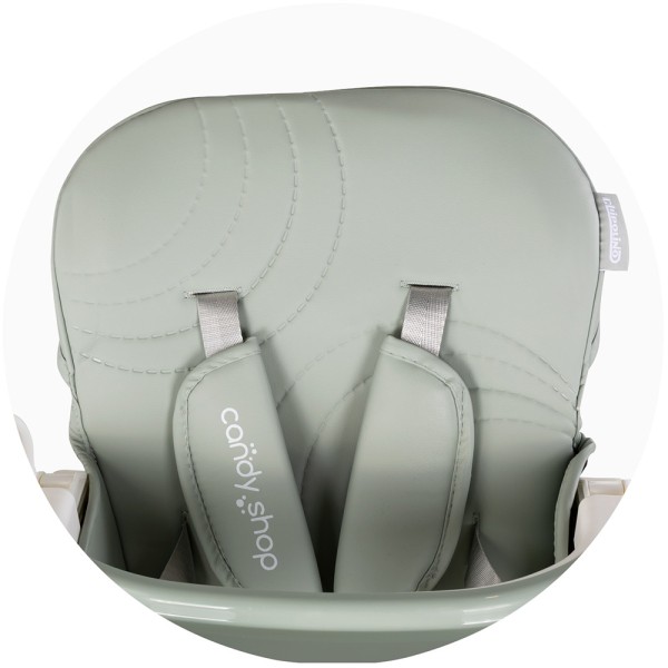 Scaun de masa Chipolino Candy Shop matcha