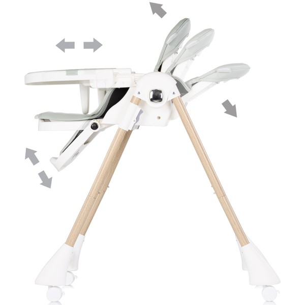 Scaun de masa Chipolino Candy Shop matcha