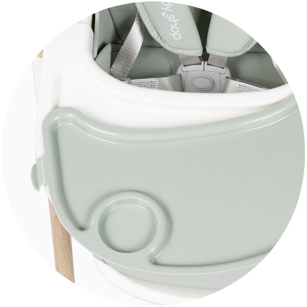 Scaun de masa Chipolino Candy Shop matcha