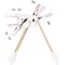 Scaun de masa Chipolino Candy Shop powder pink