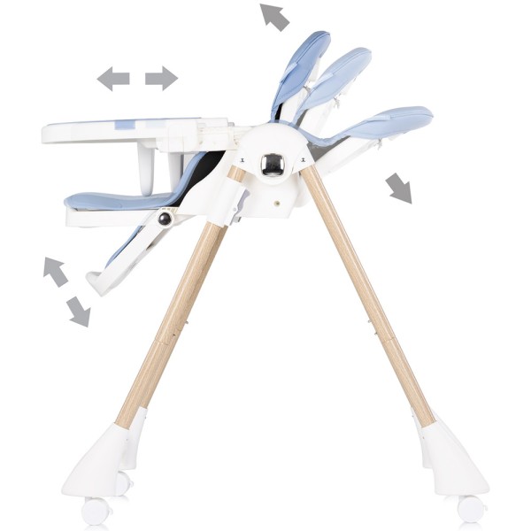 Scaun de masa Chipolino Candy Shop sky blue