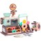 Set jucarie Chipolino Donut Shop cu lumini, sunete si 34 accesorii