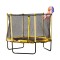 Trambulina Chipolino Sporty 140 cm cu cos baschet yellow
