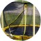 Trambulina Chipolino Sporty 140 cm cu cos baschet yellow