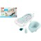 Cadita de baie pentru copii Fisher Price 4 in 1 Sling and Seat Tub blue