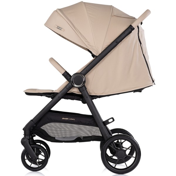 Carucior sport Chipolino Ultera cu husa picioare latte