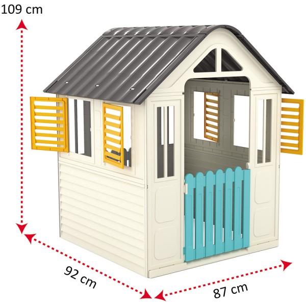 Casuta pentru copii Pilsan Country House gray