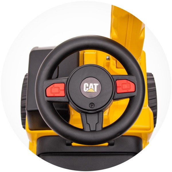 Masinuta de impins Chipolino CAT Excavator yellow
