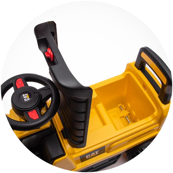 Masinuta de impins Chipolino CAT Loader yellow