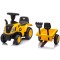 Masinuta de impins Chipolino CAT Tractor yellow