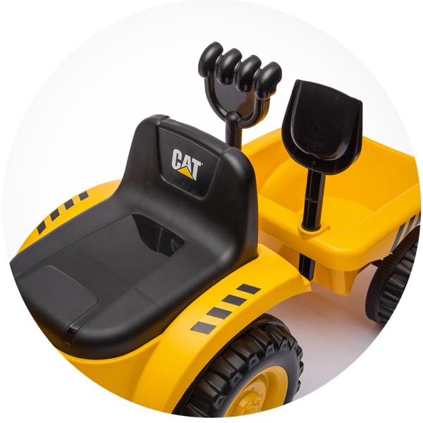 Masinuta de impins Chipolino CAT Tractor yellow