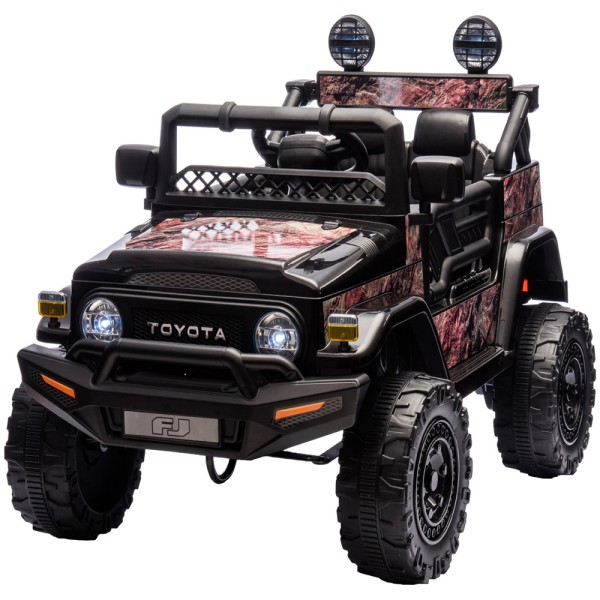 Masinuta electrica copii Chipolino Toyota FJ Cruiser, 3-8 ani, 4 motoare, telecomanda, Bluetooth, USB AUX