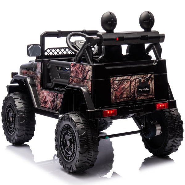 Masinuta electrica copii Chipolino Toyota FJ Cruiser, 3-8 ani, 4 motoare, telecomanda, Bluetooth, USB AUX