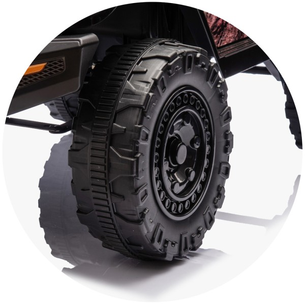 Masinuta electrica copii Chipolino Toyota FJ Cruiser, 3-8 ani, 4 motoare, telecomanda, Bluetooth, USB AUX