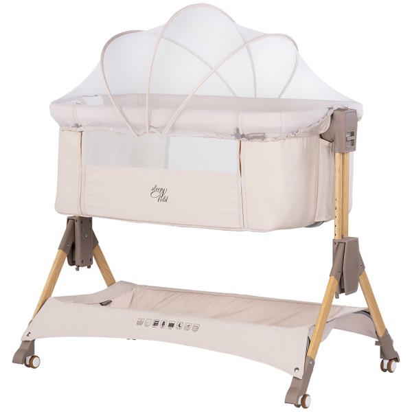 Patut co-sleeper pliabil Chipolino SleepNFold cashmere