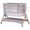 Patut co-sleeper pliabil Chipolino SleepNFold platinum