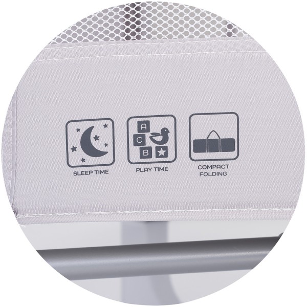 Patut pliabil Chipolino Ariel platinum