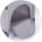 Patut pliabil Chipolino Relax platinum linen cu laterala culisanta