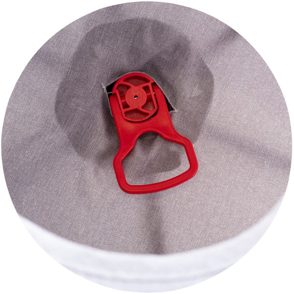Patut pliabil Chipolino Relax platinum linen cu laterala culisanta