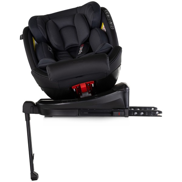 Scaun auto Chipolino Hypnotic Plus I-Size 40-150 cm cu sistem Isofix si sezut rotativ charcoal