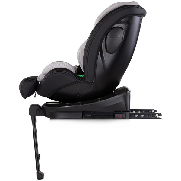Scaun auto Chipolino Hypnotic Plus I-Size 40-150 cm cu sistem Isofix si sezut rotativ platinum