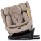 Scaun auto Chipolino Techno iGrow I-Size 40-150 cm cu sistem Isofix si sezut rotativ latte