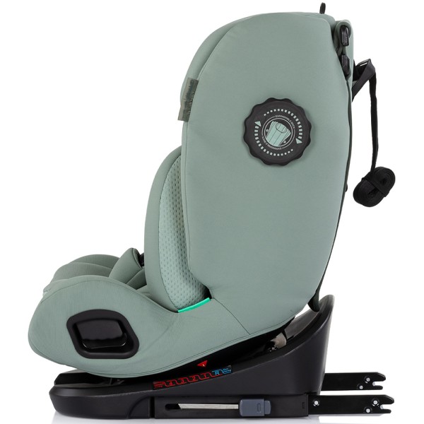 Scaun auto Chipolino Techno iGrow I-Size 40-150 cm cu sistem Isofix si sezut rotativ matcha