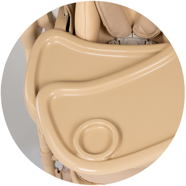 Scaun de masa Chipolino Melba 2 in 1 latte
