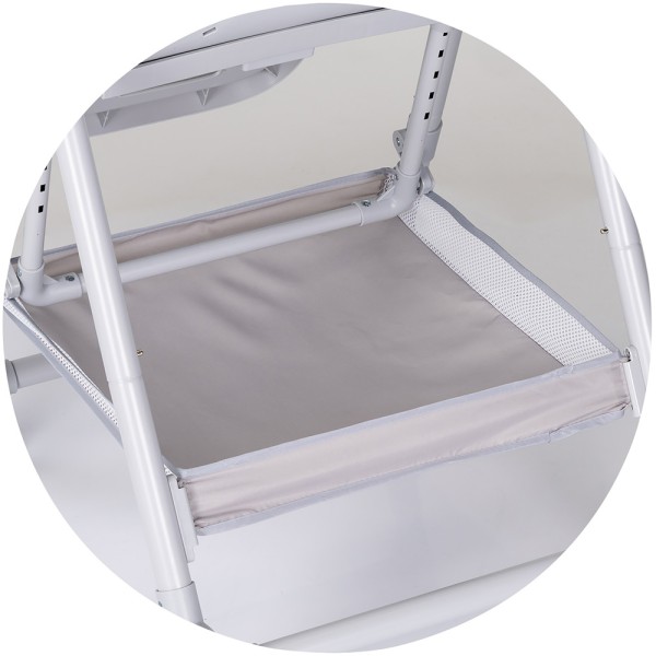 Scaun de masa Chipolino Melba 2 in 1 platinum