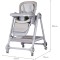 Scaun de masa Chipolino Melba 2 in 1 platinum
