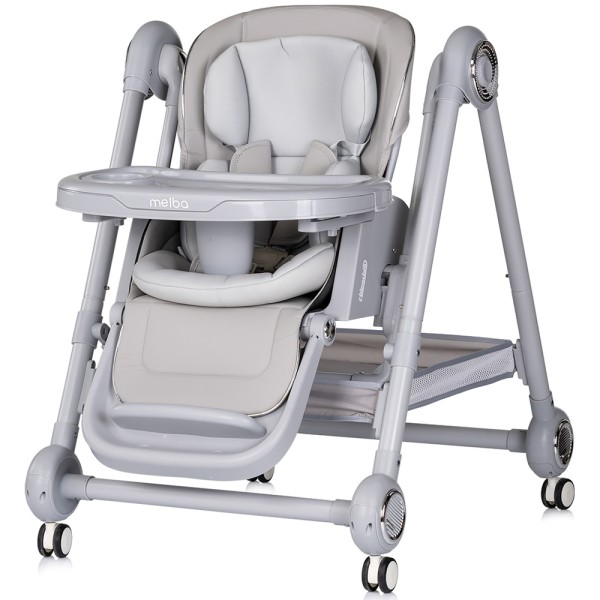 Scaun de masa Chipolino Melba 2 in 1 platinum